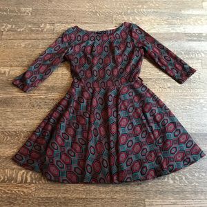 Hip print dress